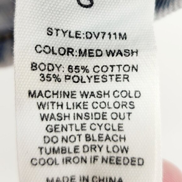 Cavalini Denim Vest With Costume Bear Size Small - Picture 6 of 9